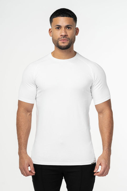 MUSCLE T-SHIRT - WHITE