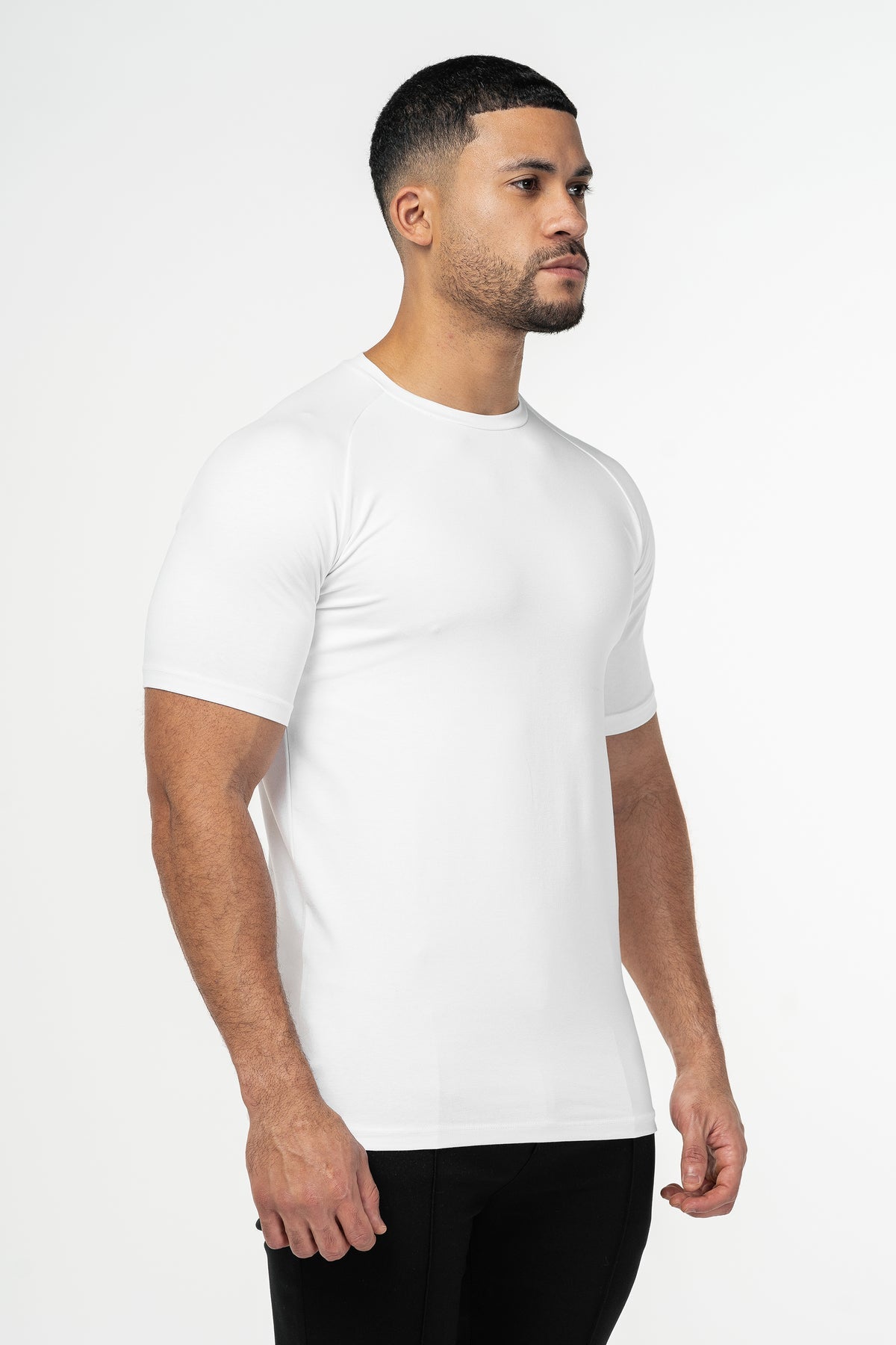 MUSCLE T-SHIRT - WHITE