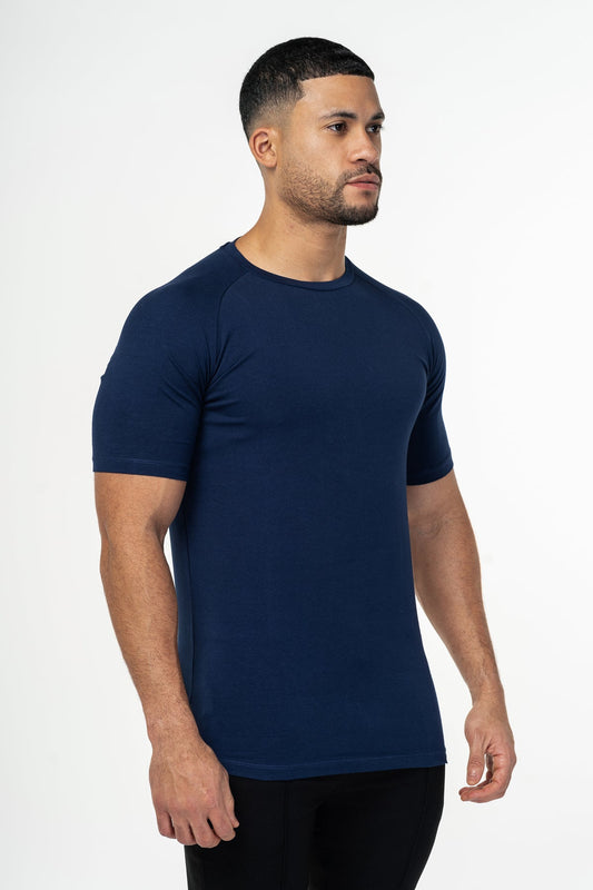 MUSCLE T-SHIRT - NAVY