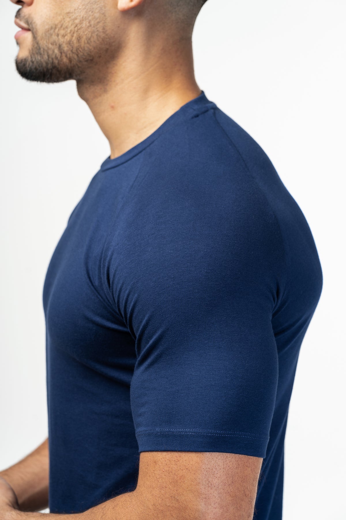 MUSCLE T-SHIRT - NAVY