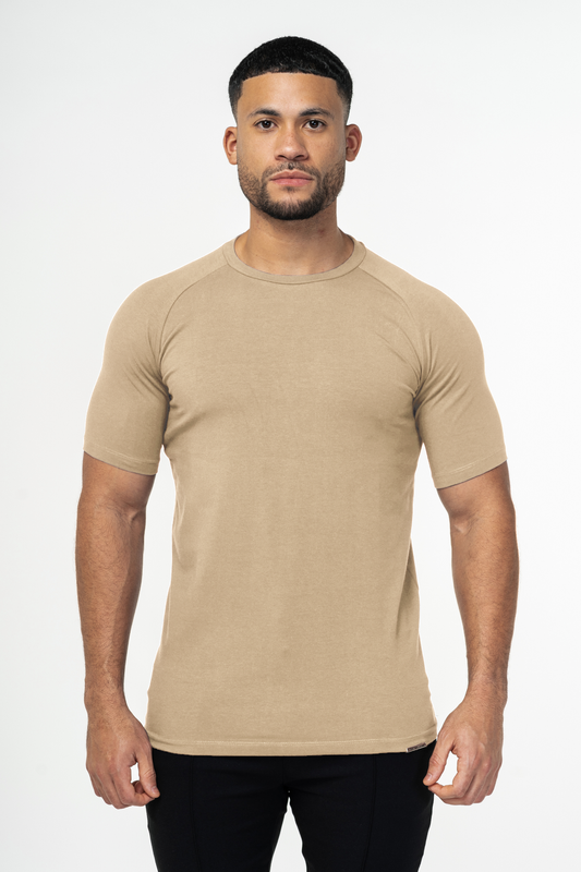 MUSCLE T-SHIRT - CREAM