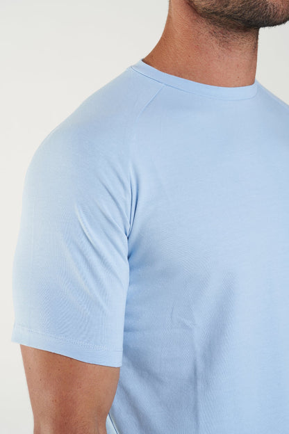 MUSCLE T-SHIRT - LIGHT BLUE