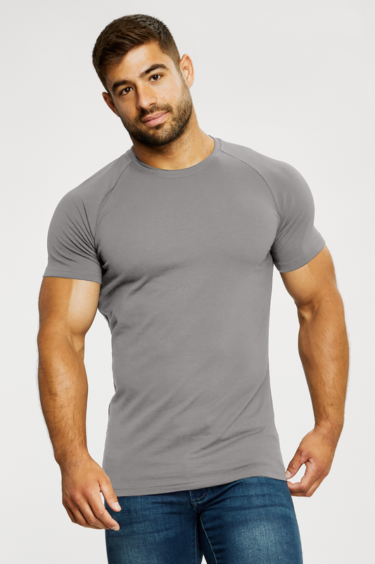 MUSCLE T-SHIRT - GREY