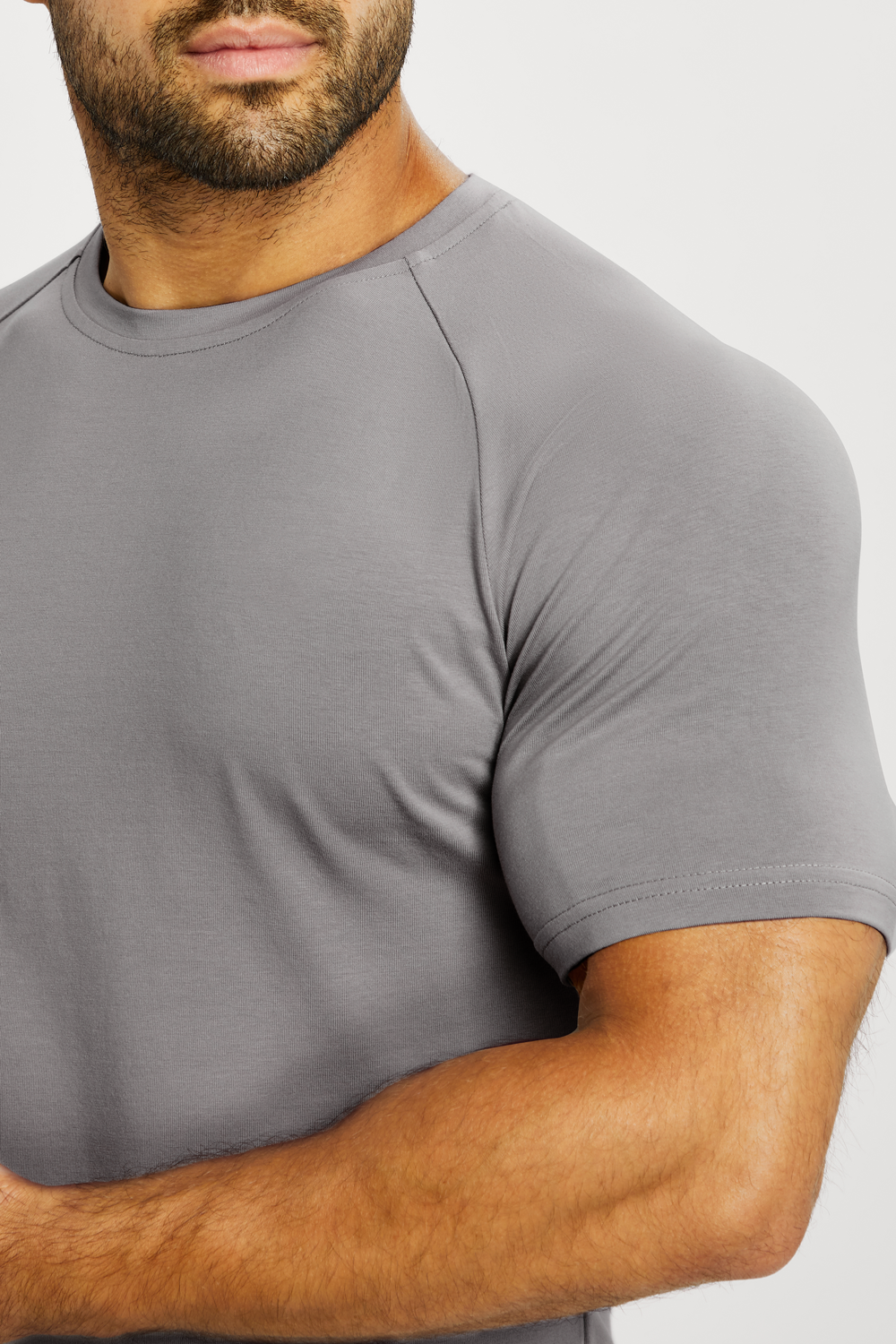 MUSCLE T-SHIRT - GREY