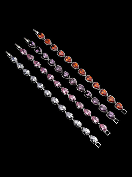 COLORED CRYSTAL BRACELET