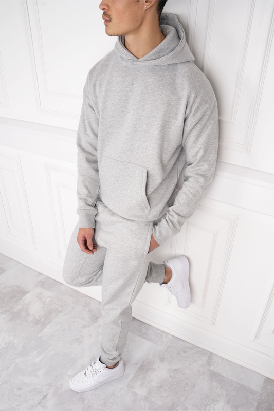 DAY TO DAY SLIM FIT FULL TRACKSUIT - GREY