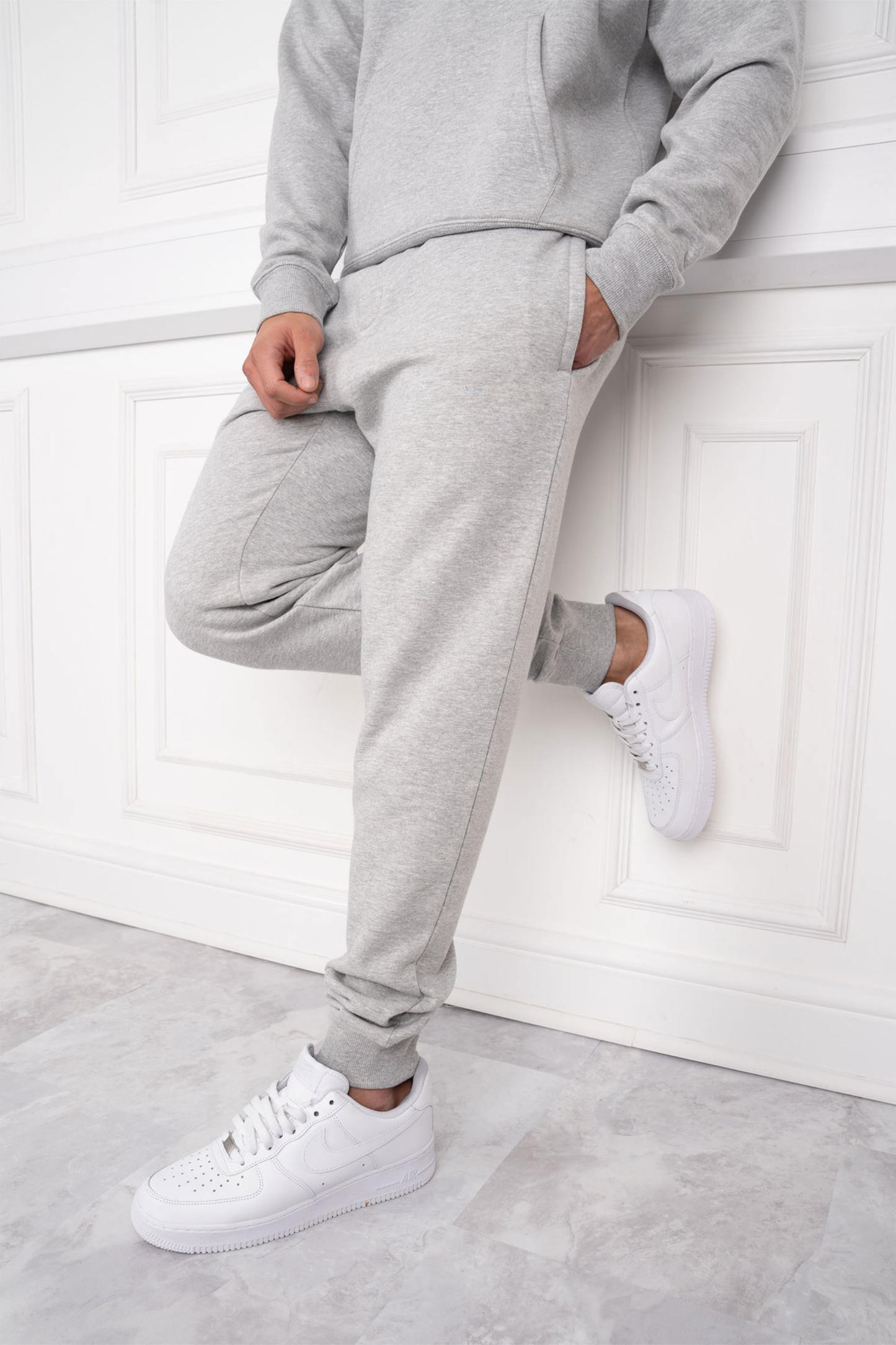 DAY TO DAY SLIM FIT FULL TRACKSUIT - GREY