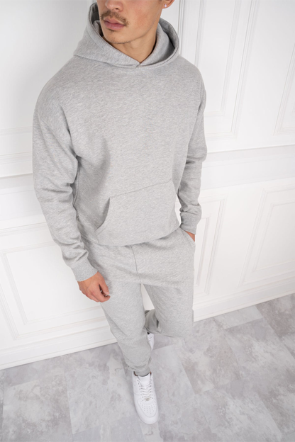 DAY TO DAY SLIM FIT FULL TRACKSUIT - GREY