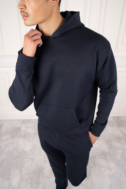 DAY TO DAY SLIM FIT FULL TRACKSUIT - NAVY