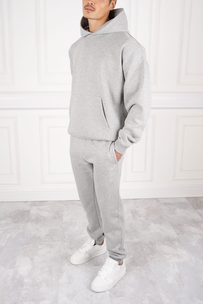 DAY TO DAY OVERSIZED FULL TRACKSUIT - GREY