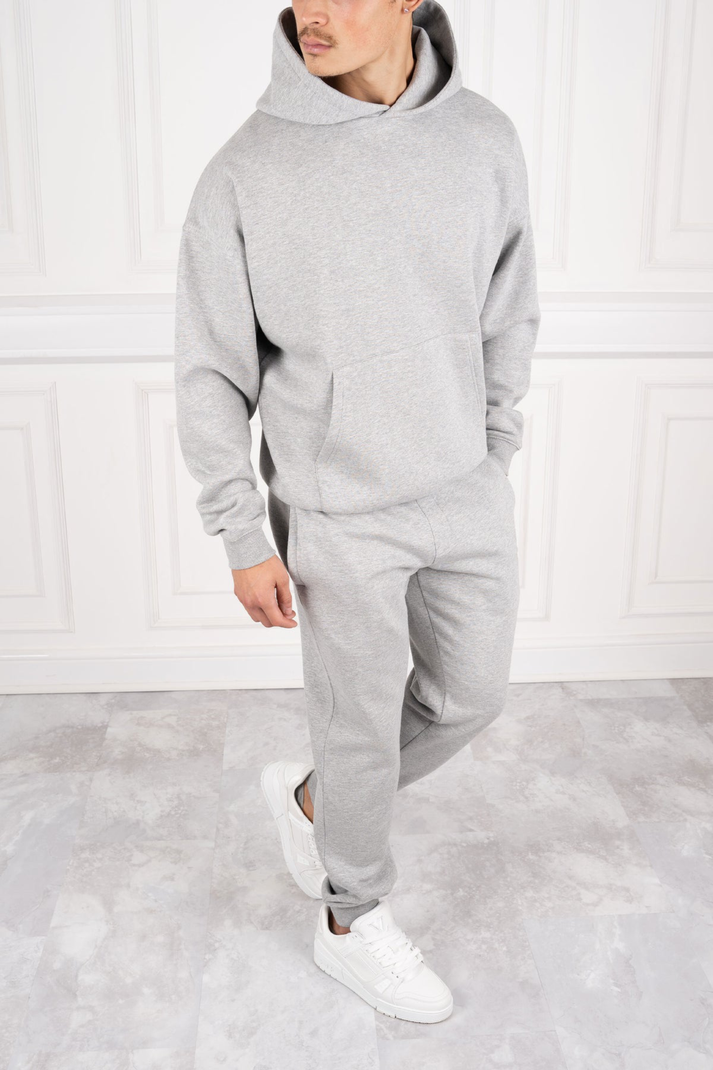 DAY TO DAY OVERSIZED FULL TRACKSUIT - GREY