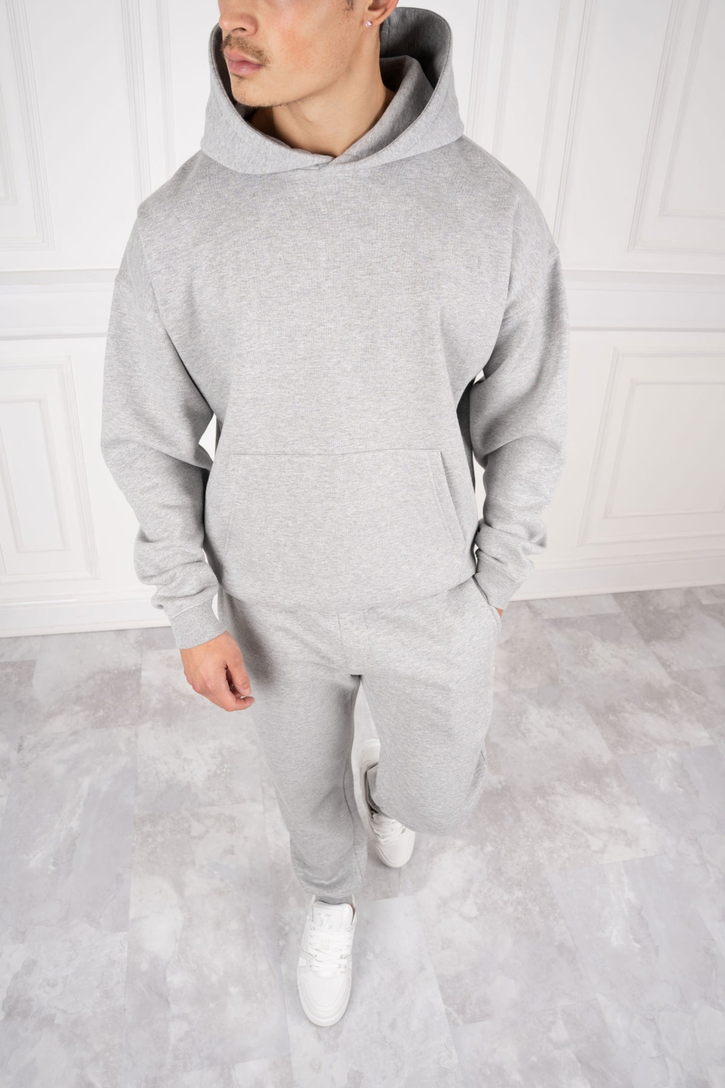 DAY TO DAY OVERSIZED FULL TRACKSUIT - GREY