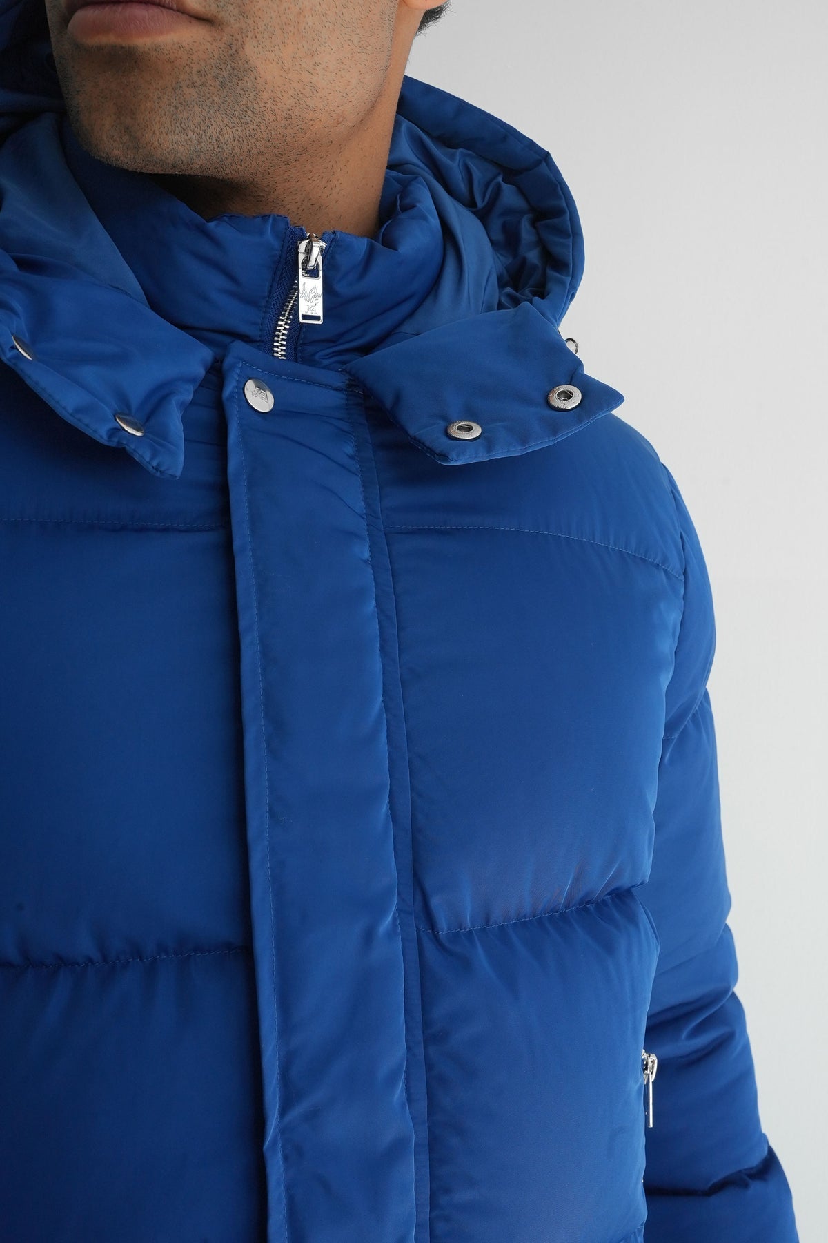 INSULATED PUFFER JACKET - BLUE