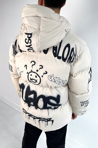 ETERNAL PUFFER JACKET - OFF-WHITE