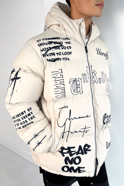 ETERNAL PUFFER JACKET - OFF-WHITE