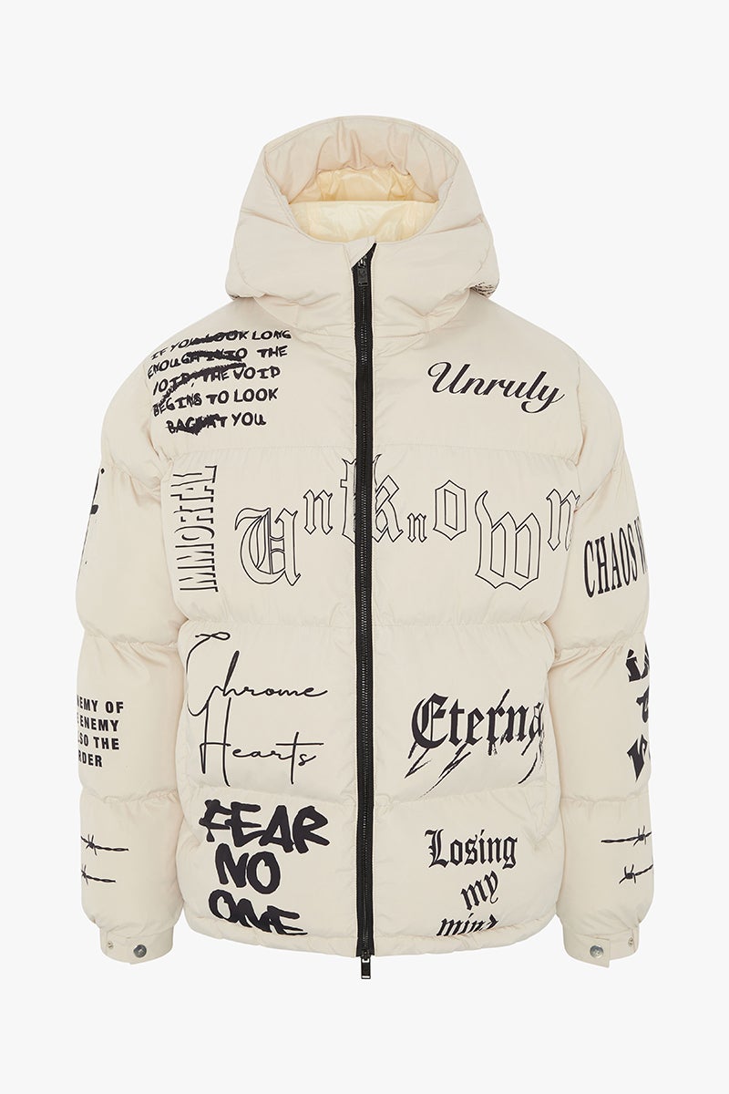 ETERNAL PUFFER JACKET - OFF-WHITE