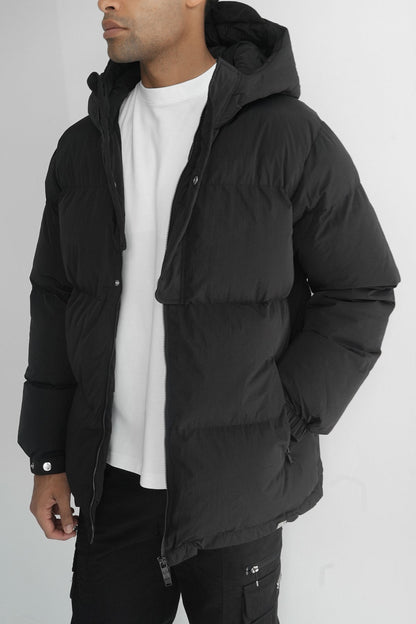 TECHNICAL PUFFER JACKET - BLACK