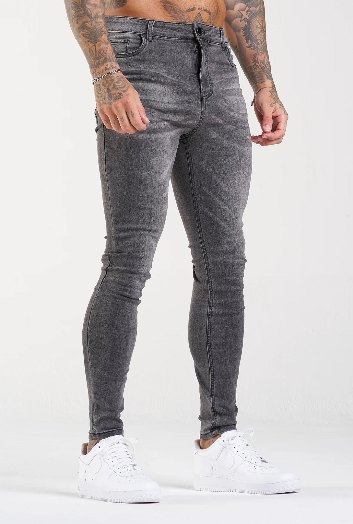 THE LORENZO JEANS - DARK GREY